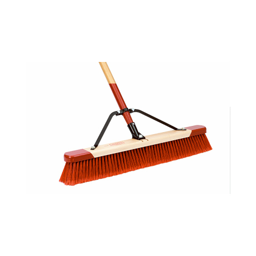 Rough Surface Push Broom Synthetic 24" Multicolored