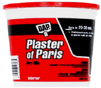 DAP 10308 Plaster of Paris White 4 lb White