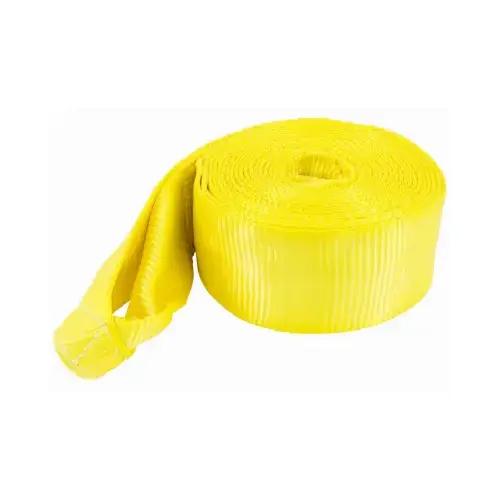 Vehicle Recovery Strap 4" W X 30 ft. L Yellow 20000 lb Yellow Other