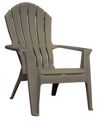 Adams 8371-96-3700 Chair RealComfort Portobello Polypropylene Frame Adirondack