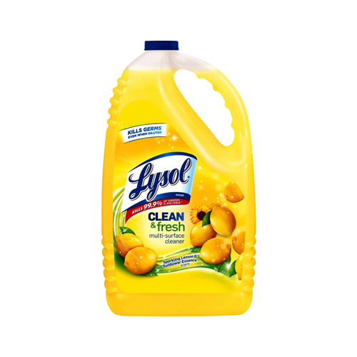 LYSOL 3624177617 Multi-Purpose Cleaner Clean & fresh Lemon Scent Liquid 144 oz