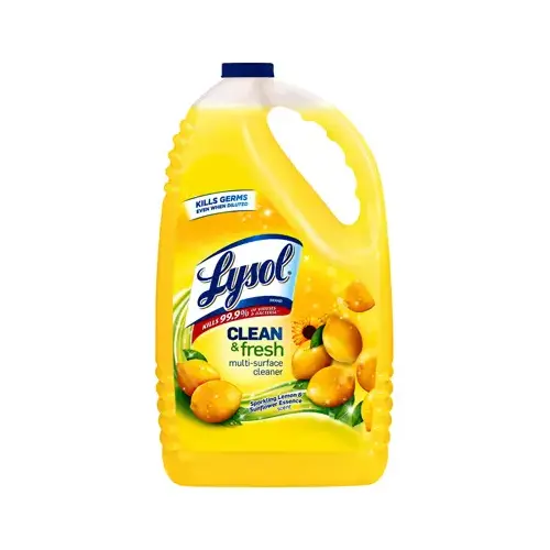 Multi-Purpose Cleaner Clean & fresh Lemon Scent Liquid 144 oz - pack of 4