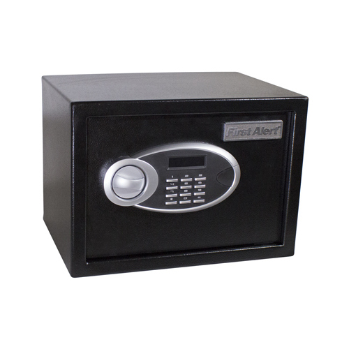 Anti-Theft Safe 0.57 cu ft Digital Lock Black Black