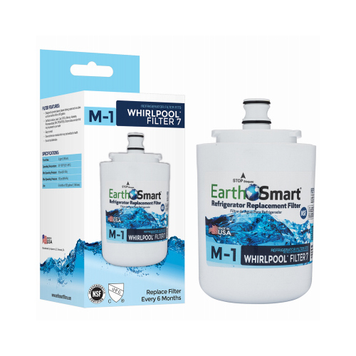 EarthSmart 102642 Replacement Filter M-1 Refrigerator For Whirlpool Filter 7