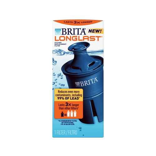 BRITA 36243 Replacement Filter Longlast Water Pitcher For