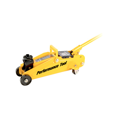 Performance Tool W1606 Automotive Trolley Jack Manual 2 ton Yellow