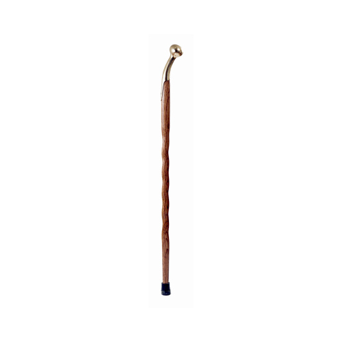 Brazos Walking Sticks 502-3000-0239 Walking Stick Cane Hame Top Oak Brown