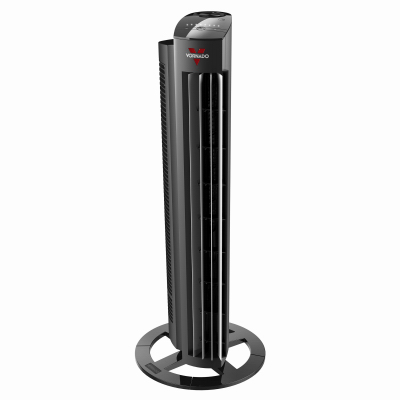 Vornado FA1-0053-06 Tower Fan NGT335 32.3" H X 4.13" D 5 speed Remote Control Black