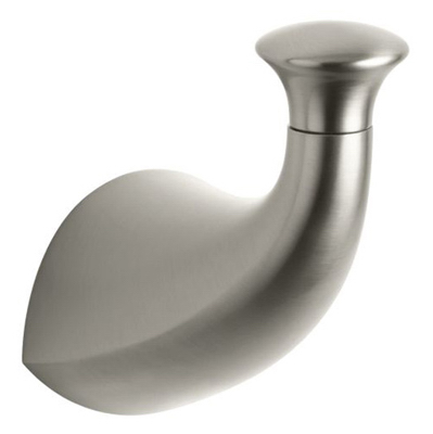 Kohler R37055-BN Robe Hook Mistos 3-5/8" H X 3-3/8" W X 2-1/8" L Brushed Nickel Brushed Nickel