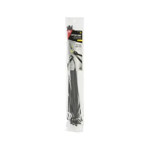 CABLE TIE 14IN UVB CUT 20/BAG Black - pack of 20