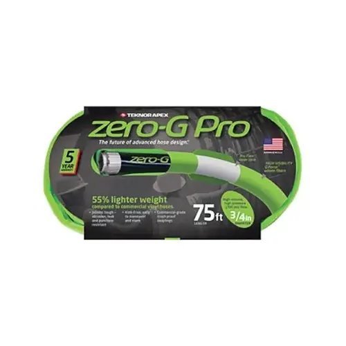 Teknor Apex 4300-75 Garden Hose Zero-G Pro 3/4