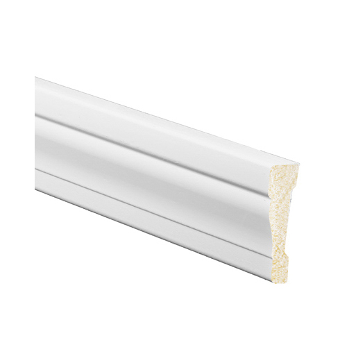 Inteplast Building Products 93560700032 Casing 11/16" H X 7 ft. L Prefinished White Polystyrene Prefinished