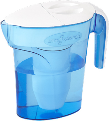 ZeroWater ZP-007RP Water Filtration Pitcher Ready-Pour 7 cups Blue Blue