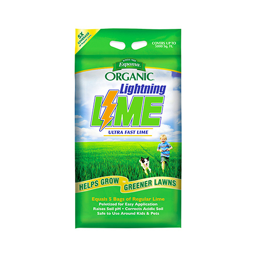Espoma LL30 Lawn Fertilizer Lightning Lime All-Purpose For All Grasses 5000 sq ft