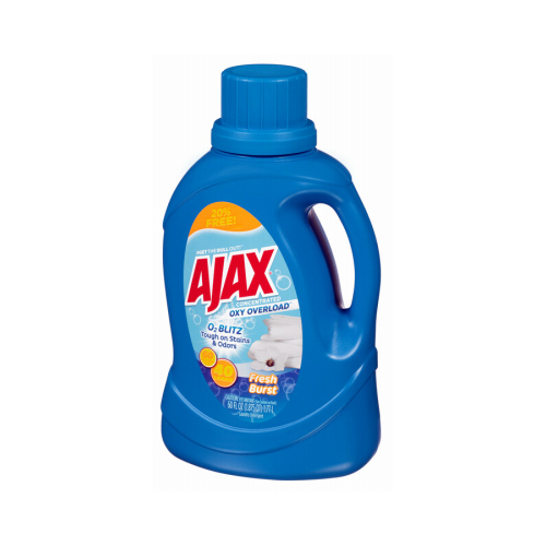 AJAX AJAXX37 Laundry Detergent Oxy Overload Fresh Scent Liquid 60 oz