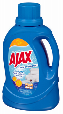 AJAX AJAXX37 Laundry Detergent Oxy Overload Fresh Scent Liquid 60 oz