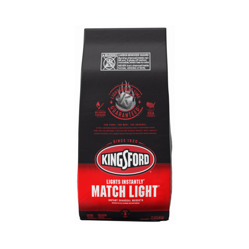 KINGSFORD 32090 Charcoal Briquettes Match Light Premium Blend 12 lb