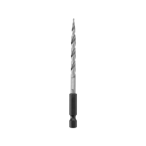 Replacement Drill Bit, 11/64 in Dia, Countersink, Widened Flute, 1/4 in Dia Shank