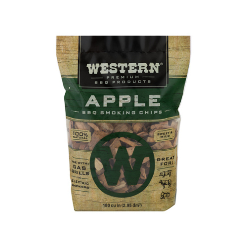 Western 28065 Wood Smoking Chips Apple 180 cu in