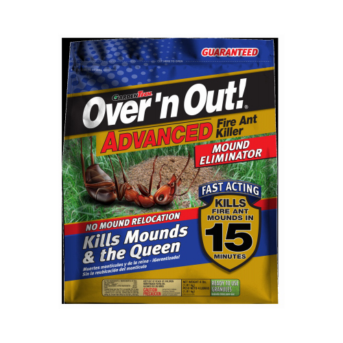 Fire Ant Killer Over n Out Advanced Granules 4 lb