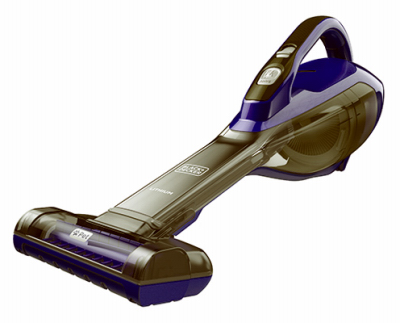 Black+Decker HLVA325JP07 Hand Vacuum Dustbuster Advanced Clean Pet Bagless Cordless Standard Filter Purple