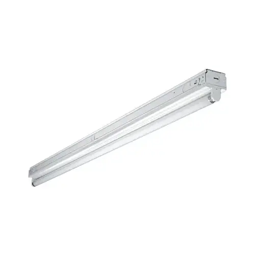 Eaton SNF132RC Fluorescent Strip Light, 120 V, 1-Lamp, Bi-Pin Lamp Base, 2900 Lumens Lumens, White Fixture