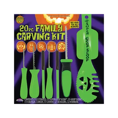 Fun World 94650 Carving Kit Pumpkin Pro Pumpkin Accessory