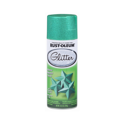 Spray Paint Automotive Glitter Turquoise 10.25 oz Turquoise