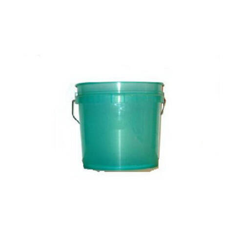 Bucket Translucent Green 3.5 gal Plastic Translucent Green - pack of 10