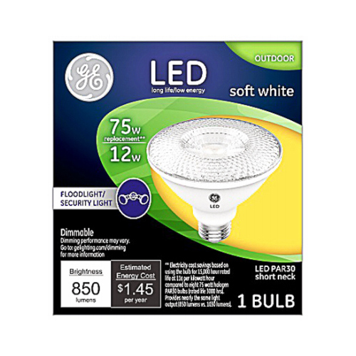 LED Bulb PAR30 E26 (Medium) Soft White 75 W Clear