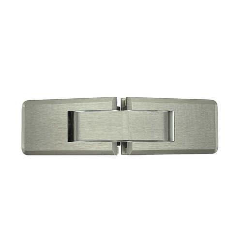 Brixwell H-C135GTG-BN Crown Series Glass To Glass Hinge 135 Degree Brushed Nickel