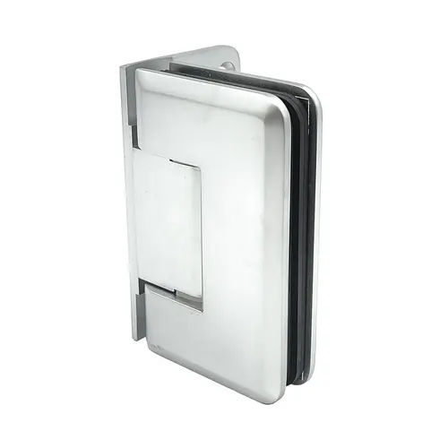 Premier Series Glass To Wall Mount Shower Door Hinge With Offset Back Plate Satine