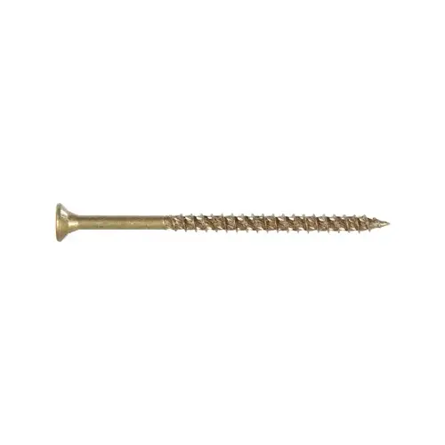 Premium Deck Screws Power Pro No. 10 X 3-1/2" L Star Flat Head Ceramic Coated