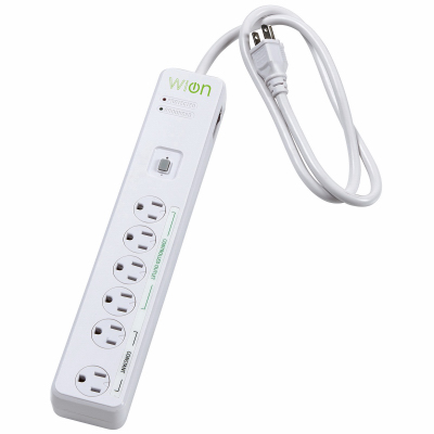 CCI 50051 Surge Protector, 120 V, 15 A, 4 -Outlet, 900 J Energy, White