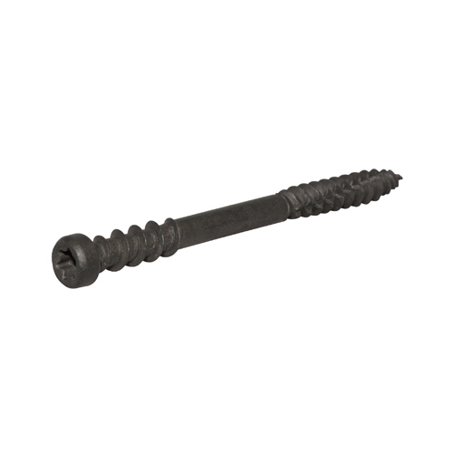 Composite Deck Screws No. 10 X 3" L Star Flat Head 5 lb Gray