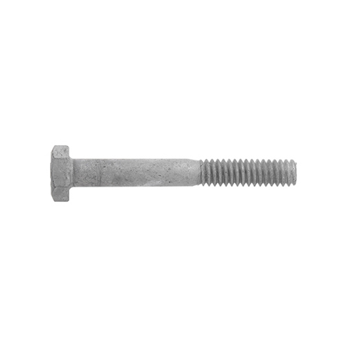 Hex Bolt 1/4" D X 2-1/2" L Hot Dipped Galvanized Steel Hot Dipped Galvanized