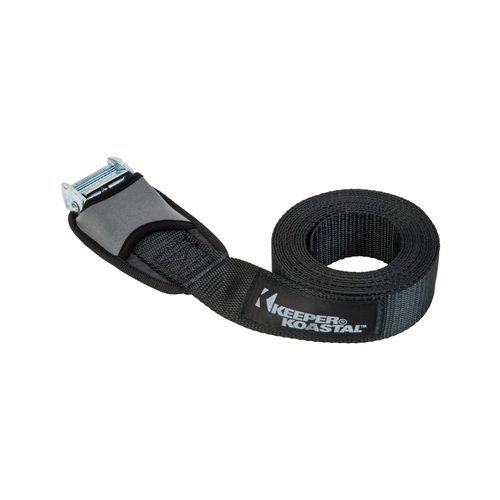 Cargo Strap Koastal 1.5" W X 12 ft. L Black 300 lb Black