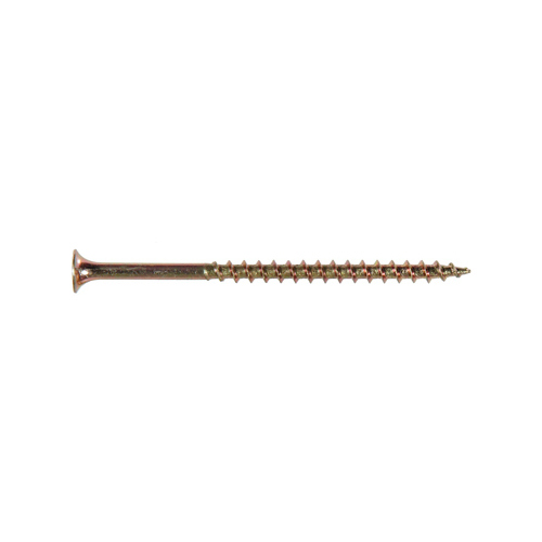 Wood Screws, Phillips Head, Zinc & Yellow Dichromate, 2-In. x 6, 5-Lbs.