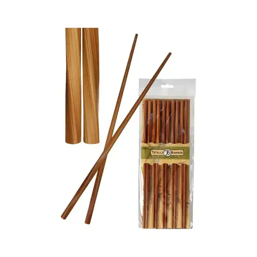 Chopsticks 9.75" L Brown Bamboo Brown - pack of 10