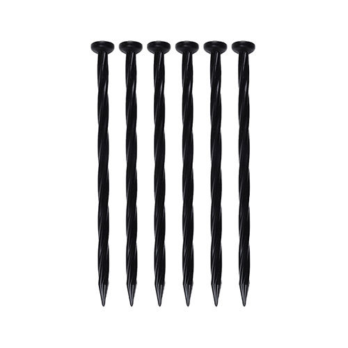 Dimex 1984-18 Anchoring Spike, Heavy-Duty, 8 in L, Nylon, Spiral Shank - pack of 6