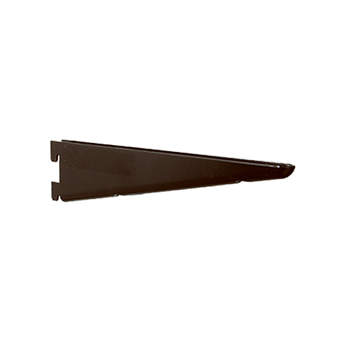 182 Shelf Bracket, 9.23 in L, Steel Black