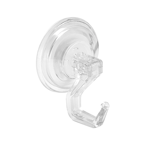 Robe Hook 2.8" H X 2" W X 2" L Clear Clear