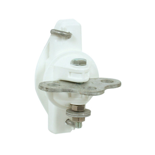 Gallagher G649114 T-Post Gate Handle Anchor White White