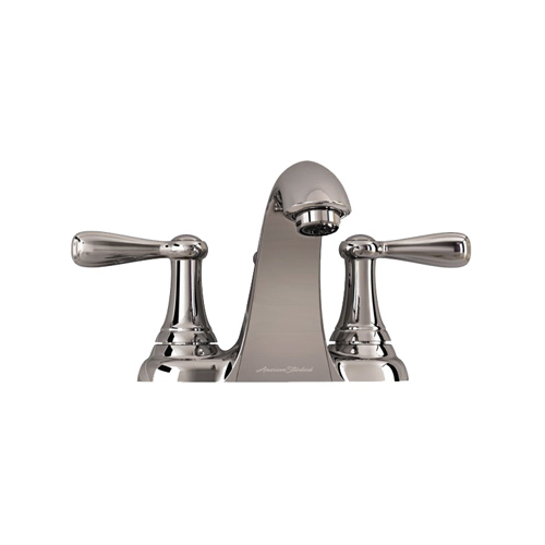 Marquette Series Bathroom Faucet, 1.5 gpm, 2-Faucet Handle, Metal, Lever Handle, Mid Arc Spout