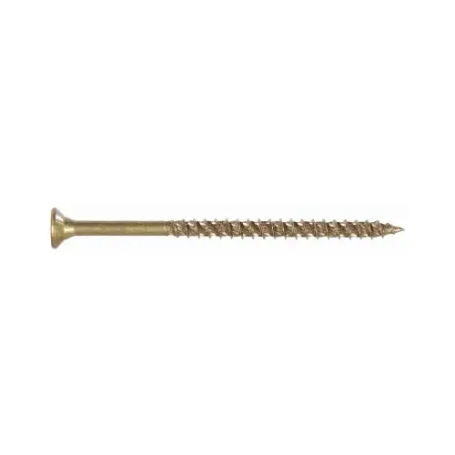 Power Pro 48605 #8 x 1-1/4 in. Star Flat-Head Exterior Wood Screw (5 lbs./Pack)