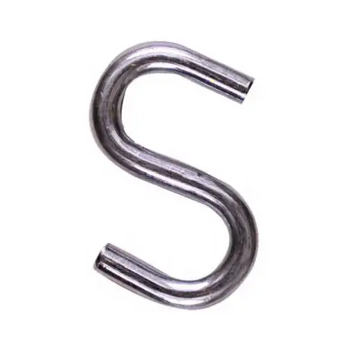 V2078 2-1/2" Open S Hook Stainless Steel Finish - pack of 5