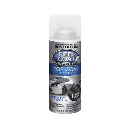 Rubber Coating Peel Coat Flat/Matte Clear 11 oz Clear