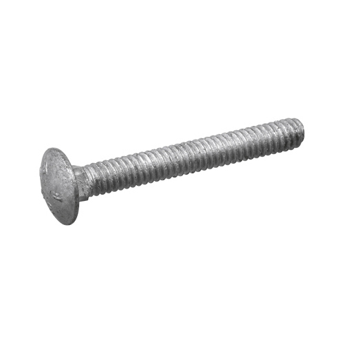 Hillman Carriage Bolt, Steel, 1/4-20 x 1-In  pack of 100