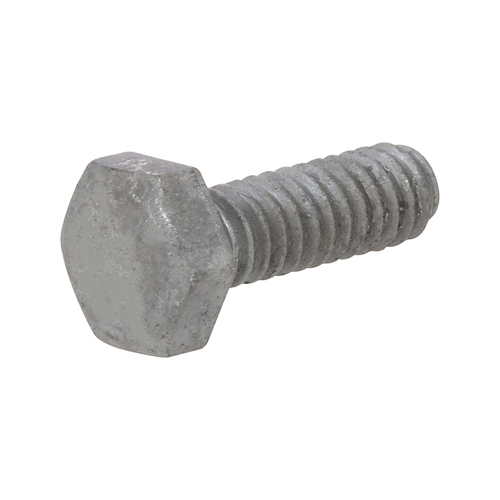 Hex Bolt 3/8" D X 1-1/2" L Hot Dipped Galvanized Steel Hot Dipped Galvanized