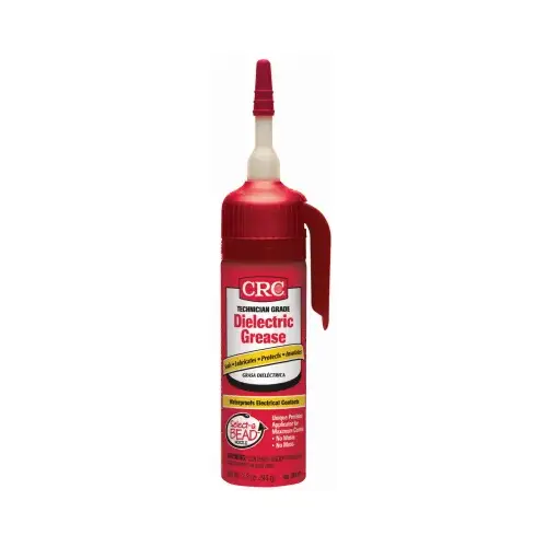 CRC 05113 Grease Technician Grade Silicone Dielectric 3.3 oz Clear